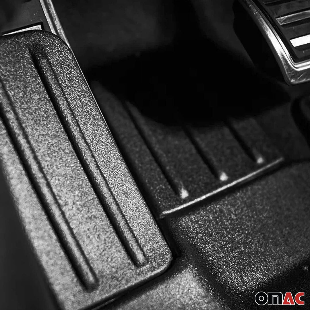 OMAC Fussmatten & Kofferraumwanne Set kompatibel mit Jeep Grand Cherokee 2013-2015 Gummi