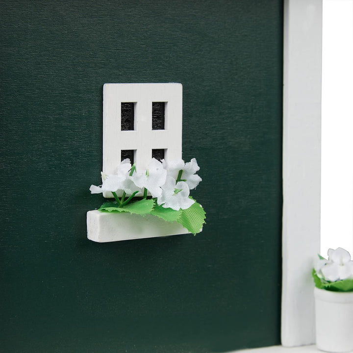 Relaxdays Vogelhaus, Nistkasten für Wildvögel, zum Aufhängen, HBT 25,5 x 18,5 x 18,5 cm, Vogelvilla