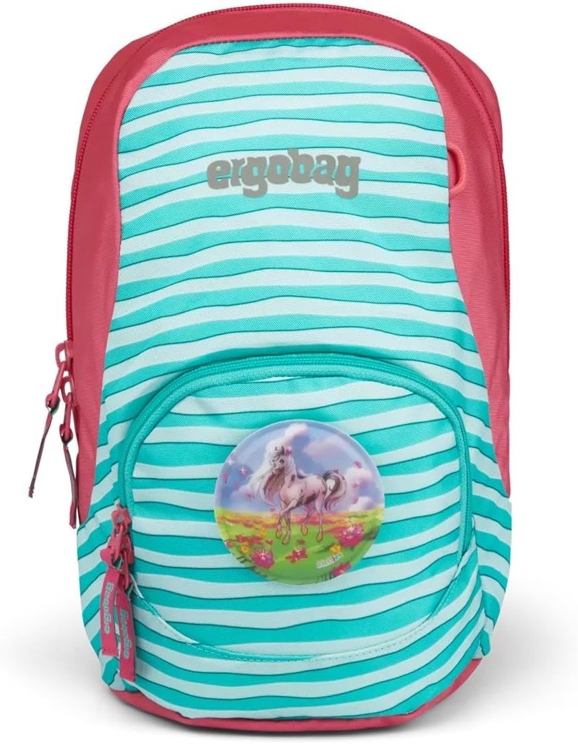 ergobag Ease Small Freizeitrucksack, Kindergartenrucksack, 6 Liter, 270 g S Bärta - Türkis, S Bärta