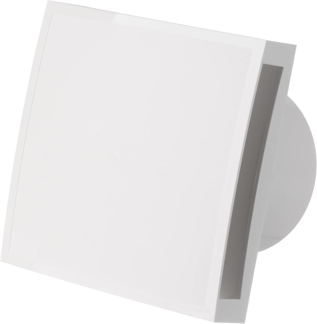 Steinberg14 Ø 125mm BadLüfter Fan mit Feuchtesensor und einstellbarer Nachlaufzeit - Weiss Front - f