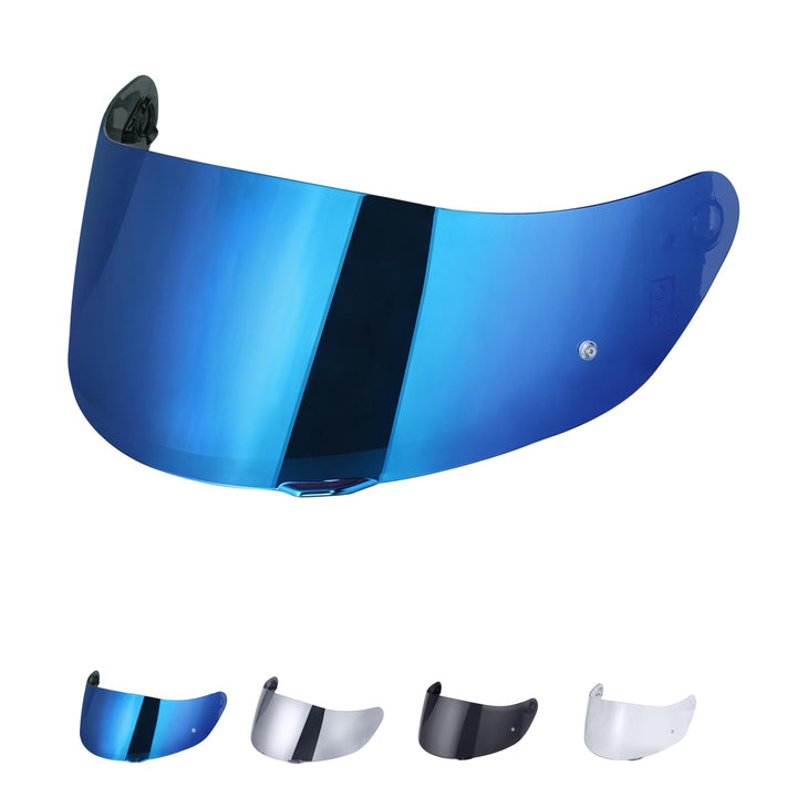 Helmvisier für Agv K1 K3SV K5 Visier, Motorradhelm Visier,Motorrad Windschutz Helm Objektiv Visier V