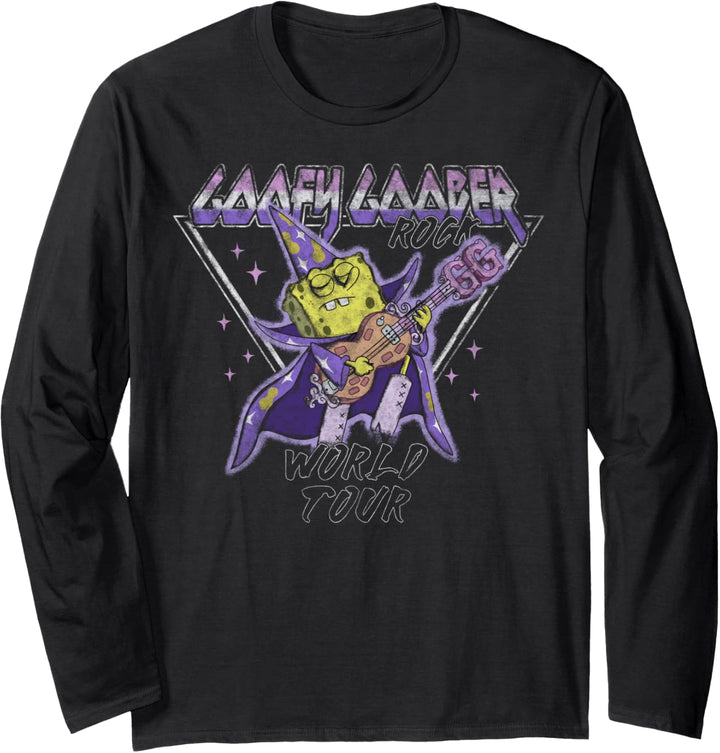 SpongeBob Schwammkopf Goofy Goober Rock Welttour Langarmshirt