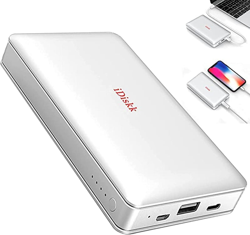 iDiskk MFi-Zertifikat 1TB Externe Festplatte für iPhone iPad Flash Speicher Kompatibel iOS Handy Mac