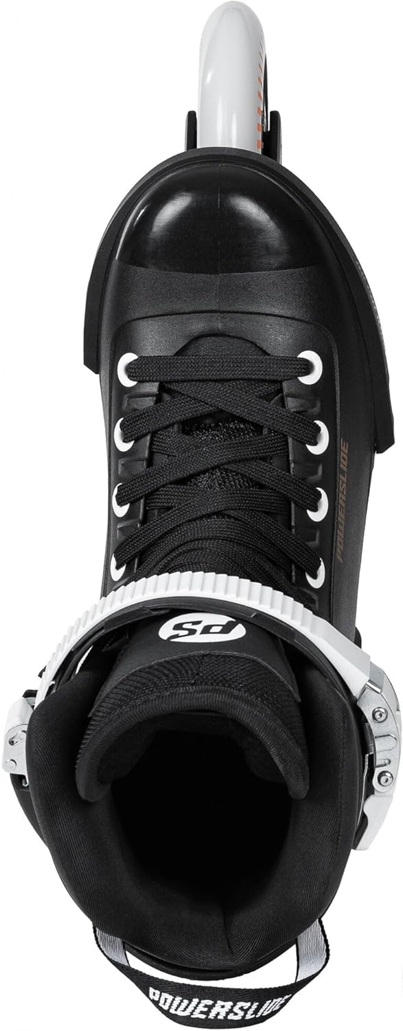 Powerslide Inline Skate Next SL Black 110, für Urban ud Fitness, für Damen und Herren 40-41, 40-41