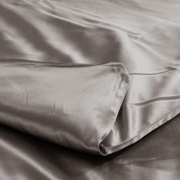 THXSILK Seide Bettbezug, Seide Tröster Cover, 100% 19 Momme Bestnote Maulbeerseide Bettwäsche (135x2
