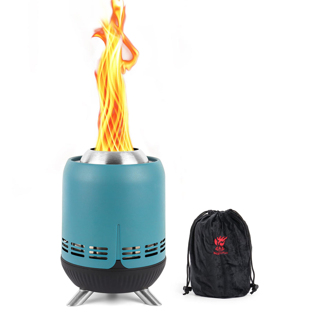 Tragbare Tisch-Feuerstelle, rauchfreie Tisch-Feuerstelle, raucharme Mini-Feuerstelle für den Aussenb