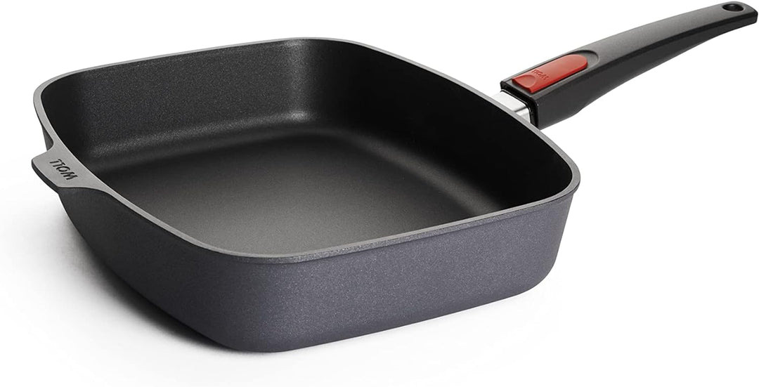 Woll Diamond Lite Rechteckpfanne, 30x26 cm, 7 cm hoch, mit abnehmbarem Stiel - Geeignet für Ceran, G