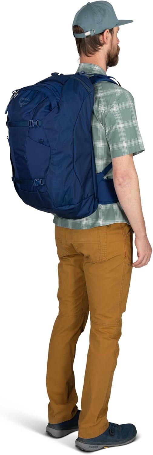 Osprey Herren Farpoint 40 Backpack O/S Tidal Blue, O/S Tidal Blue