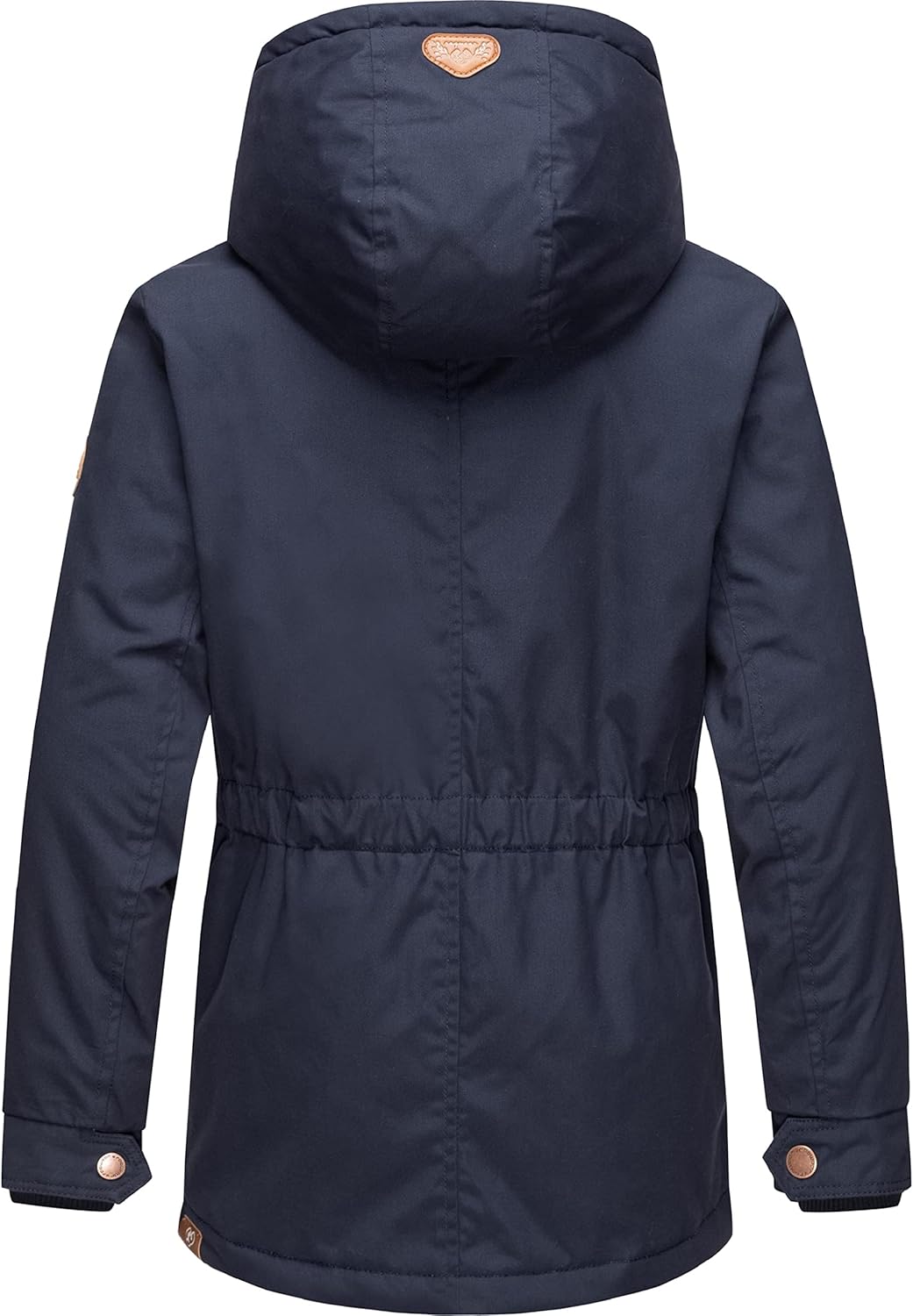 Ragwear Kinder Mädchen Winterjacke Wintermantel Outdoorjacke mit Kapuze Elvina 128-152 128 Navy, 128
