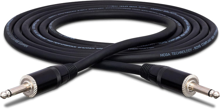 Hosa SKJ-420, Pro Speaker Cable, REAN 1/4 in TS to Same, 20 ft 20-Feet, 20-Feet