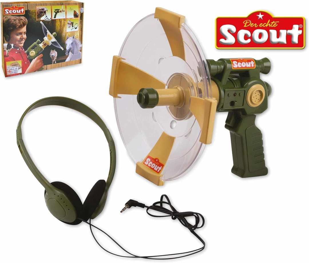 Happy People 19445 - SCOUT Audioverstärker 21 cm Grün Geräuschverstärker