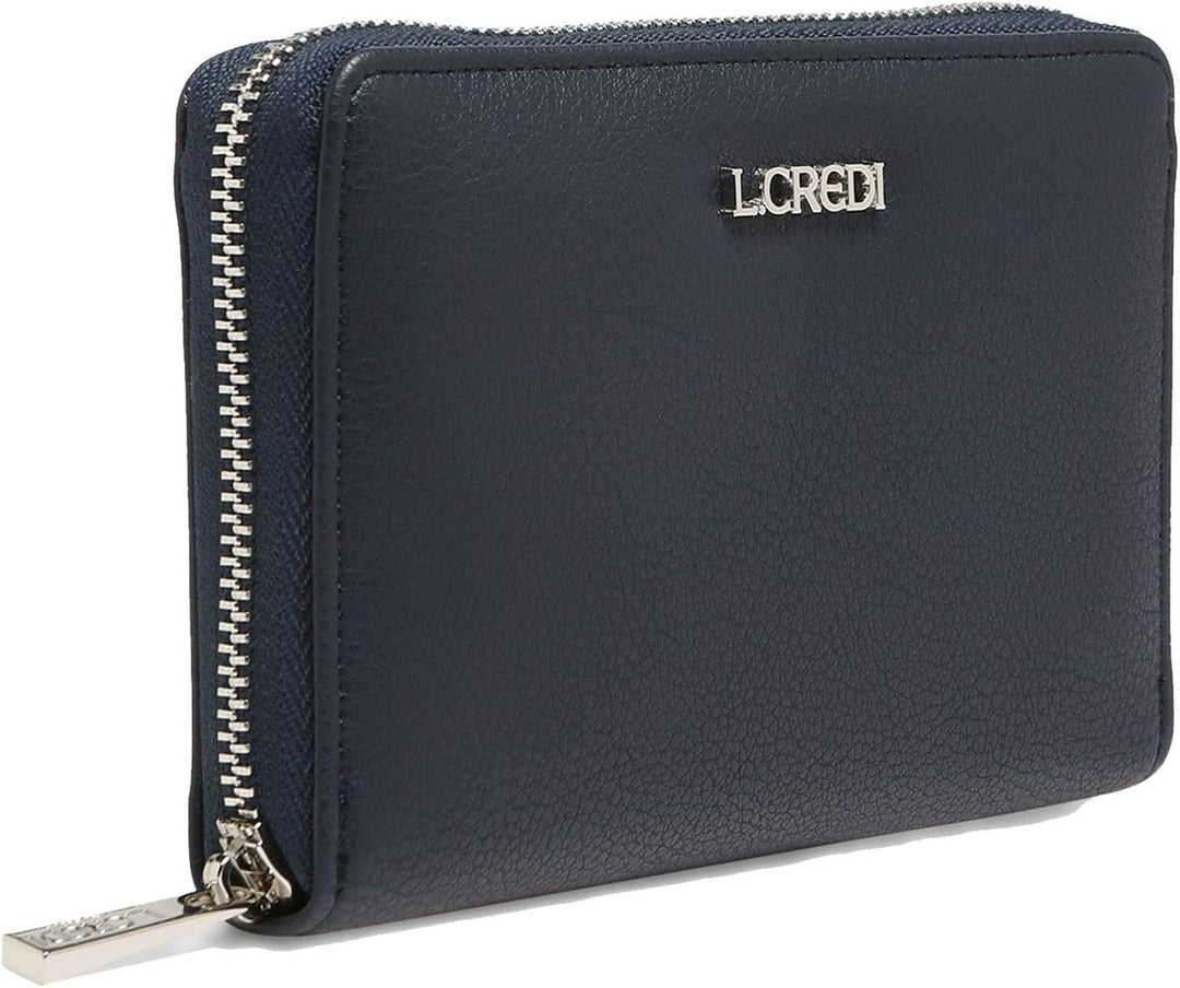 L.CREDI Geldbörse Filippa mit Label-Applikationen Damen
