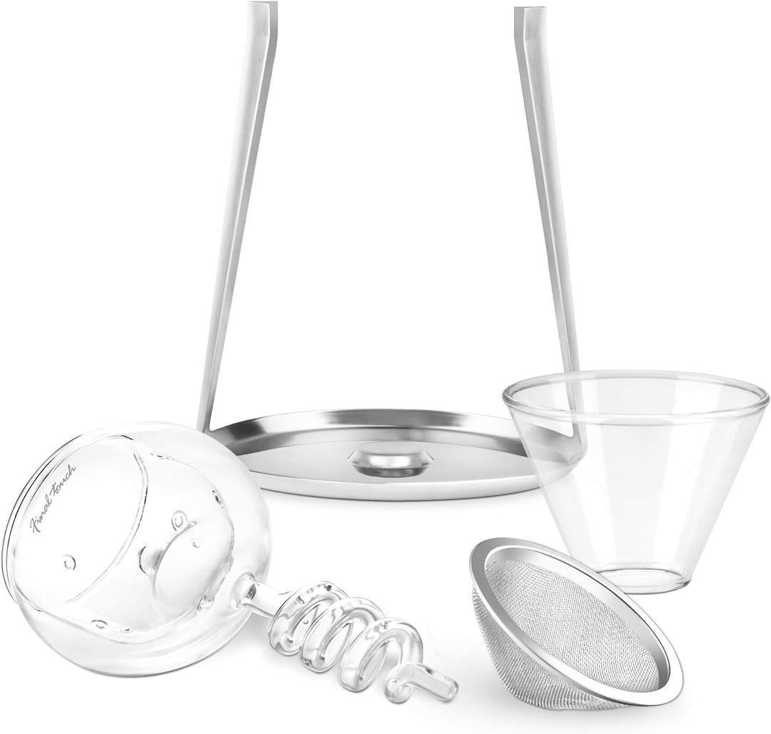 CKB Ltd Final Touch Glass Twister Aerator Attachment WDA918 - Weinbelüfter Wein-Dekantierer Kompatib
