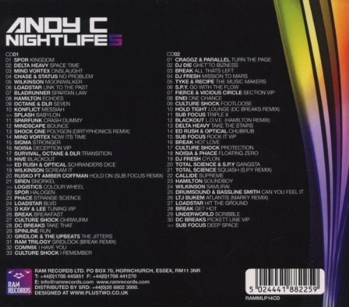 Nightlife 5, Audio-CD