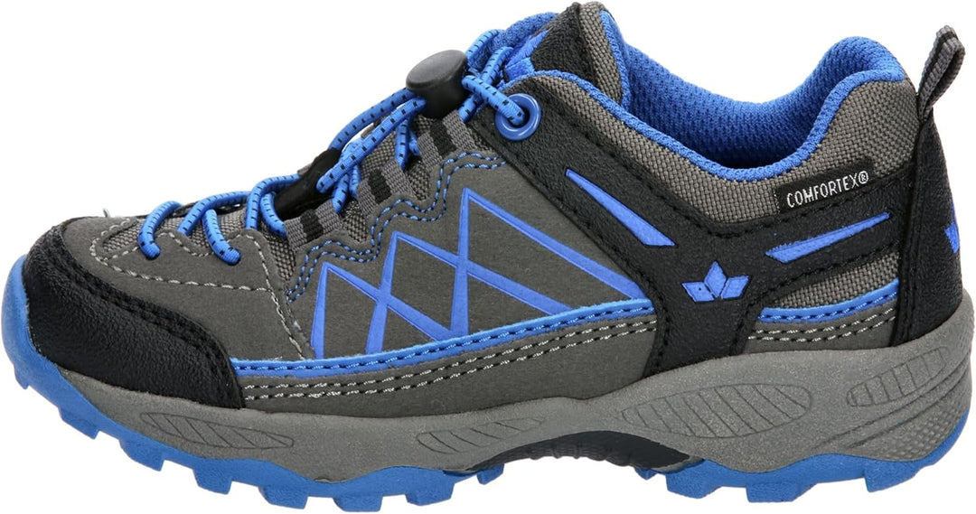 Lico Unisex Kinder Griffin Low 37 EU Grau Schwarz Blau, 37 EU Grau Schwarz Blau