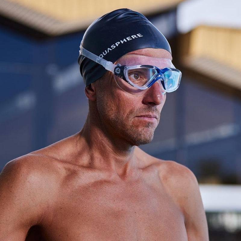 AQUASPHERE | Vista | Schwimmbrille, Schwimmbrille für Männer und Frauen mit UV-Schutz und Silikondic