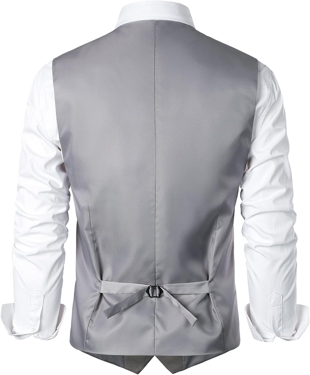 PARKLEES Herren Hipster Urban Design Business Formale Weste Slim Fit Anzug Smoking Kleid Weste XXL h