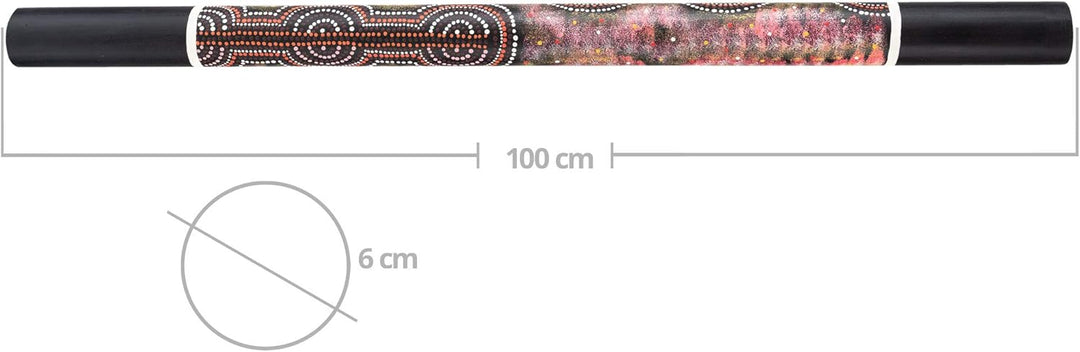 XDrum RS-100 Regenmacher 1 Meter Länge - Rainmaker Effekt erzeugt angenehmes Regengeräusch - Regenst