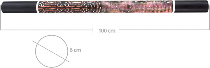 XDrum RS-100 Regenmacher 1 Meter Länge - Rainmaker Effekt erzeugt angenehmes Regengeräusch - Regenst