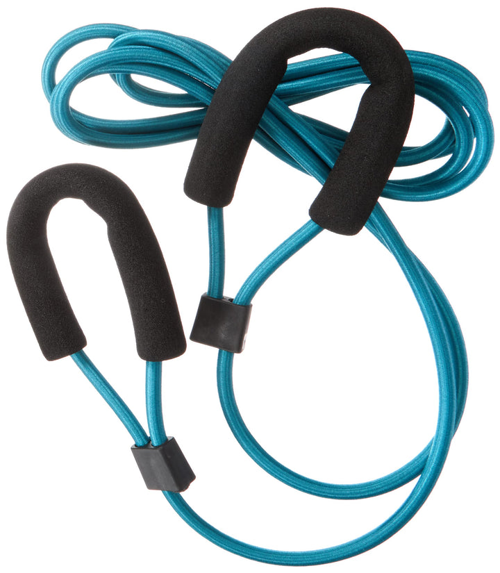 Deuser Zugseil, Expander mit Haken/Made in Germany/Mit gepolstertem Griff / +Trainingsanleitung/Spez