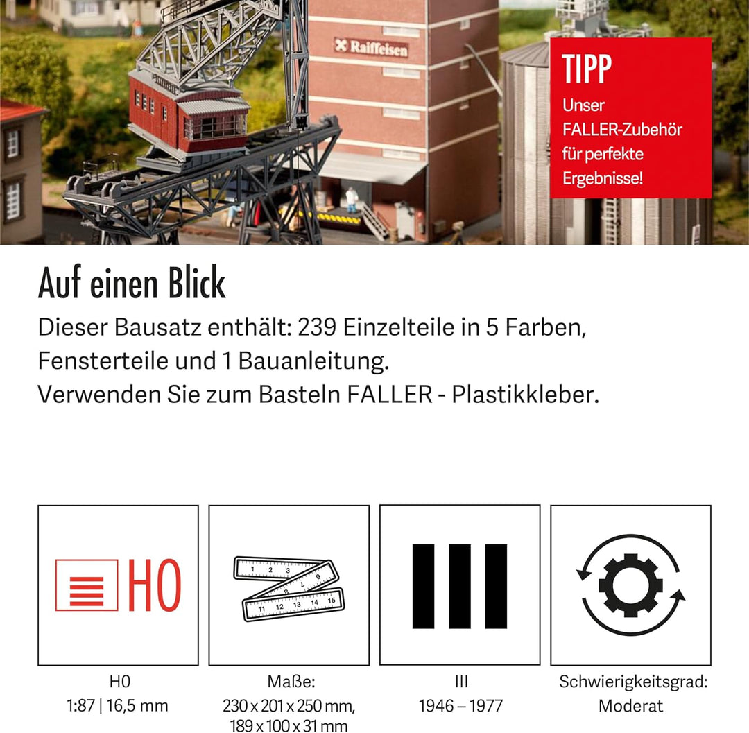 Faller 120163 H0 Brückenkran