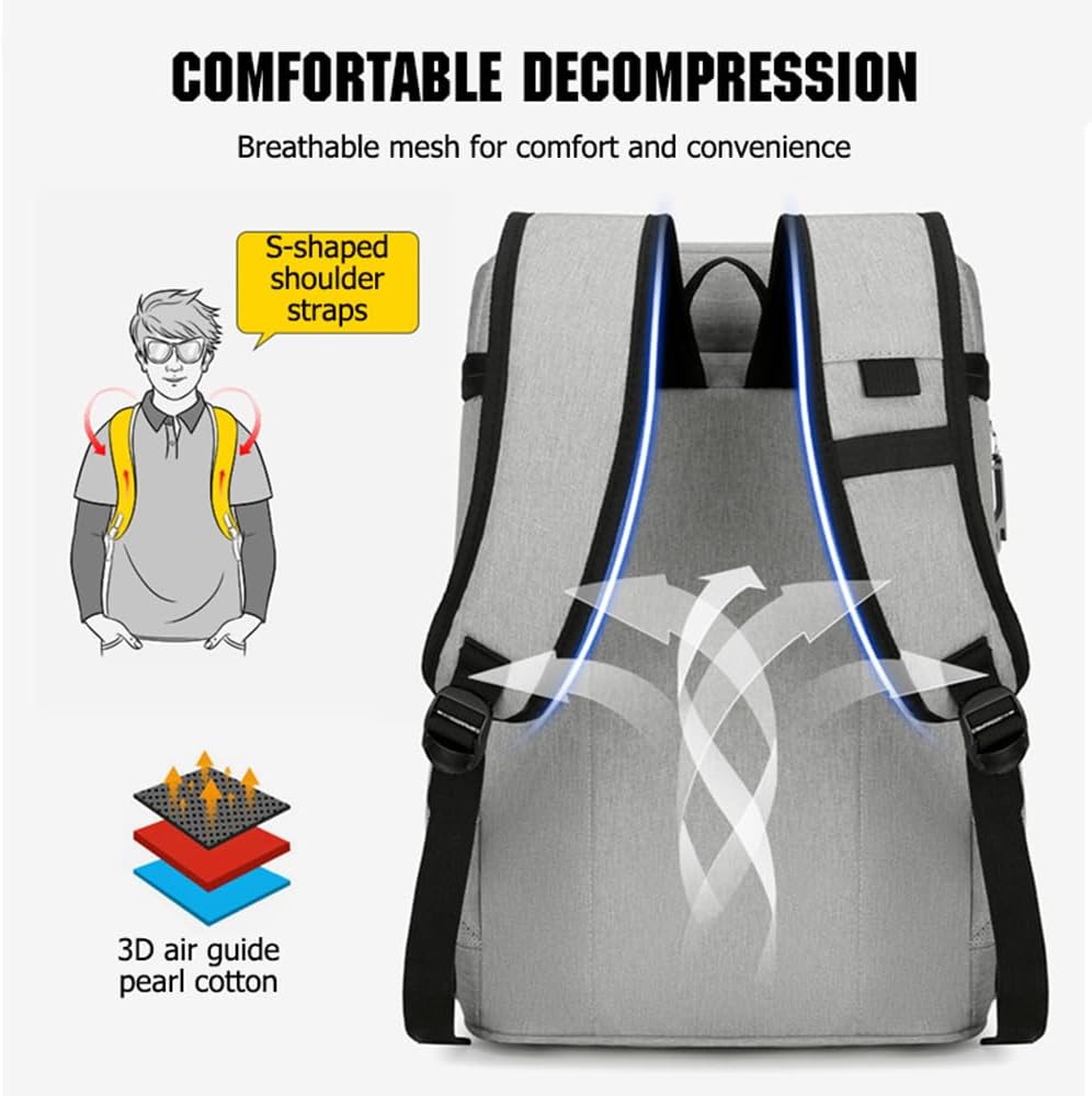 SOUUXIU ühlrucksack, Kühltasche Rucksack, Picknickrucksack,25L Leichter Camping-Rucksack für Männer