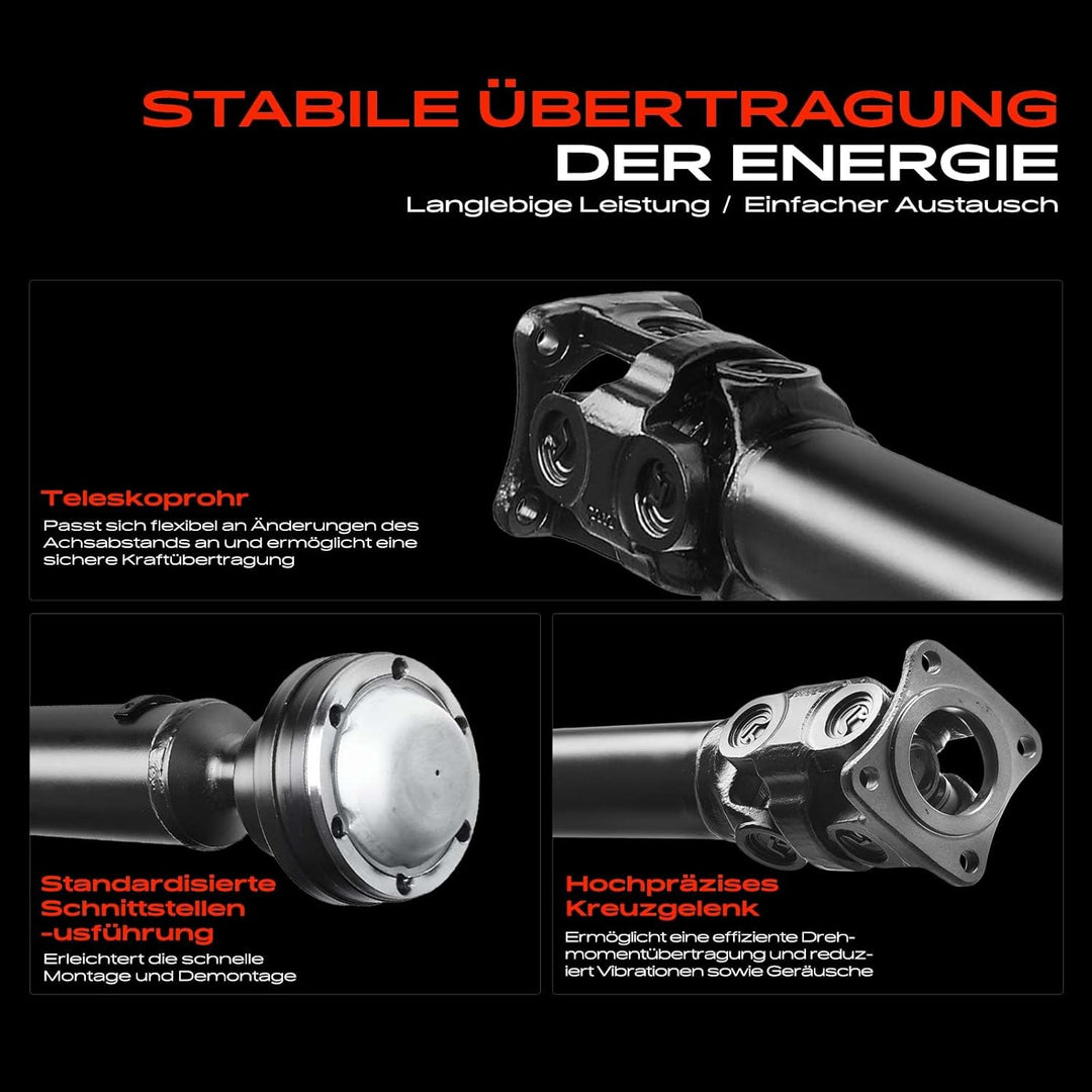 Kardanwelle Gelenkwelle 696mm Vorderachse für M Klasse W163 ML320 ML350 3.2L 3.7L 1998-2005 A1634100