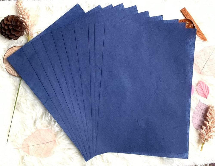 50 Blatt A4 Naturfaser, Maulbeerbaum, Maulbeerbaum, Maulbeerpapier, Kunst, Washi-Papier, Design, Han