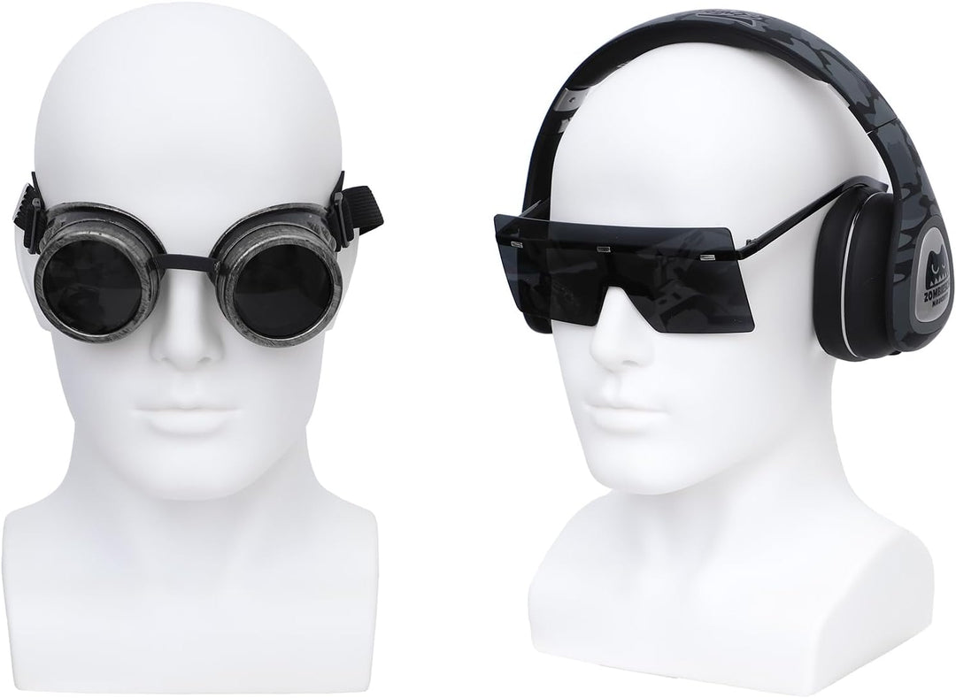 Männlicher Mannequin-Kopf Professioneller Kosmetik-Übungskopf für die Präsentation von Headsets, Kop