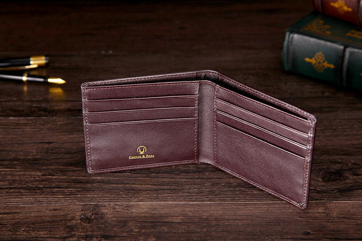 Cronus &amp; Rhea® | Luxus Geldklammer aus exklusivem Leder (Ladon) | Kartenhalter - Kartenetui - Geldbe