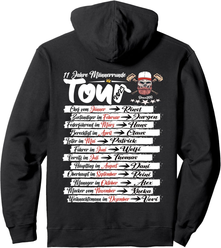 Männerrunde 2023 Jürgen Pullover Hoodie