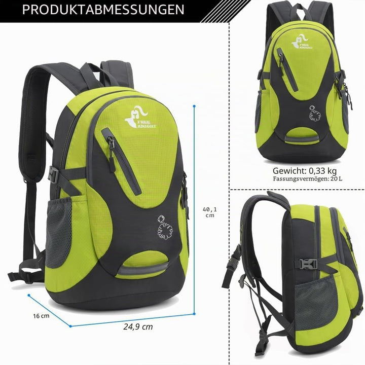 Bseash Kleine Grösse 20L leichte wasserdichte Rucksack, Outdoor Sport Travel Daypack für Radfahren W