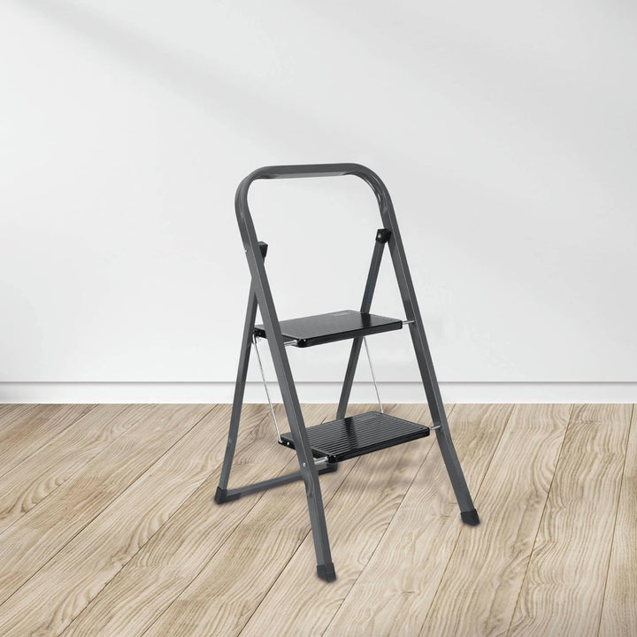 Metaltex PIRENEO Klappleiter, 2-stufig, einzeln, 47x53x83 cm