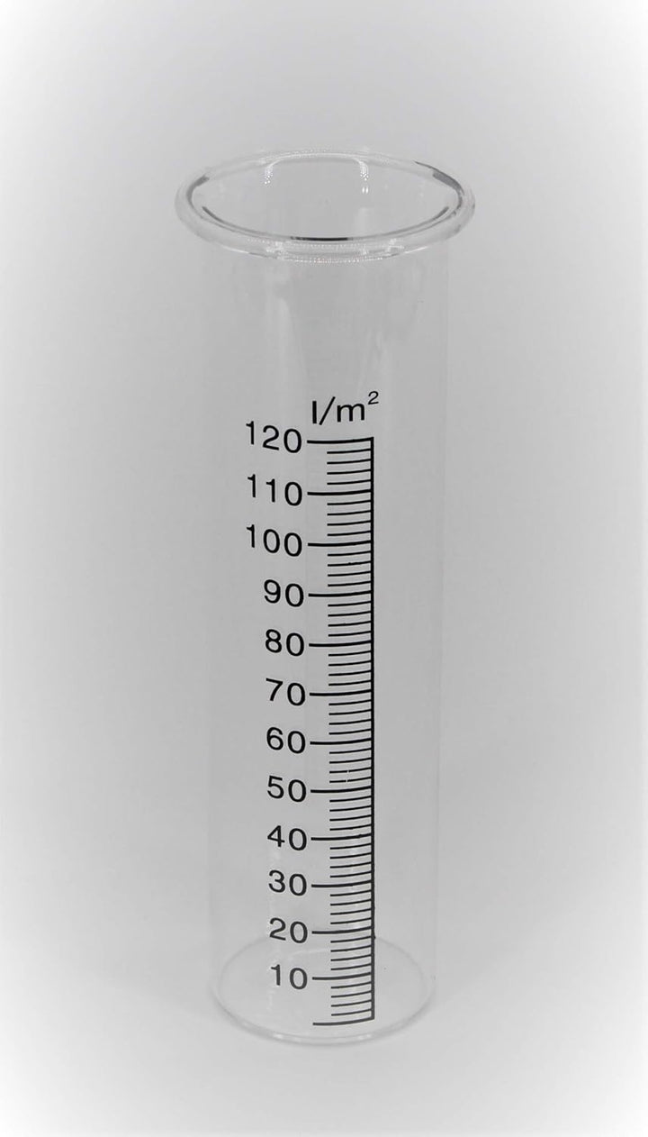 Ersatzglas Regenmesser Echtglas 15 cm
