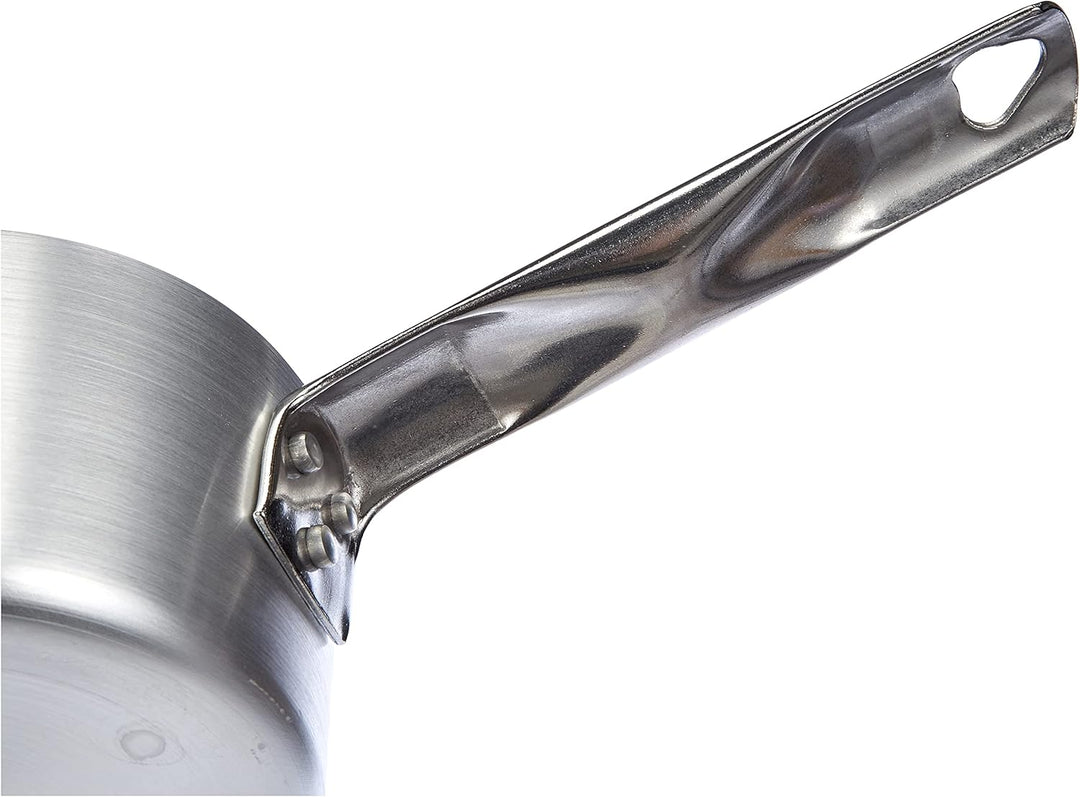 Pentole Agnelli ALMA10514 Professionelle Aluminiumpfannen 3 mm, hoher Auflauf mit Griff, 1,5 l 14 cm