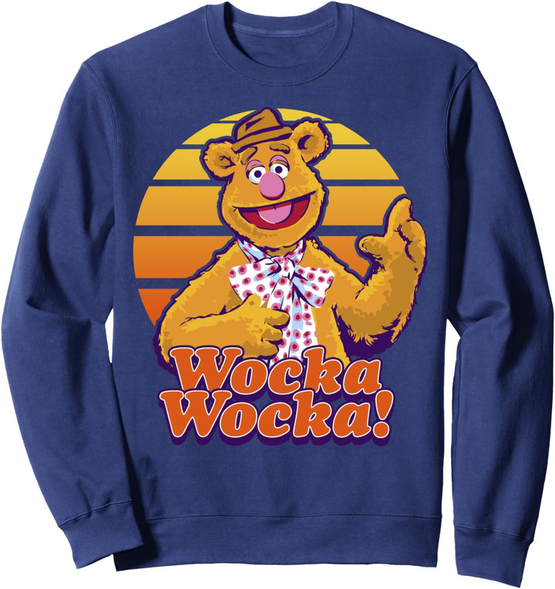 Disney The Muppets Fozzie Bear Wocka Wocka Portrait Sweatshirt