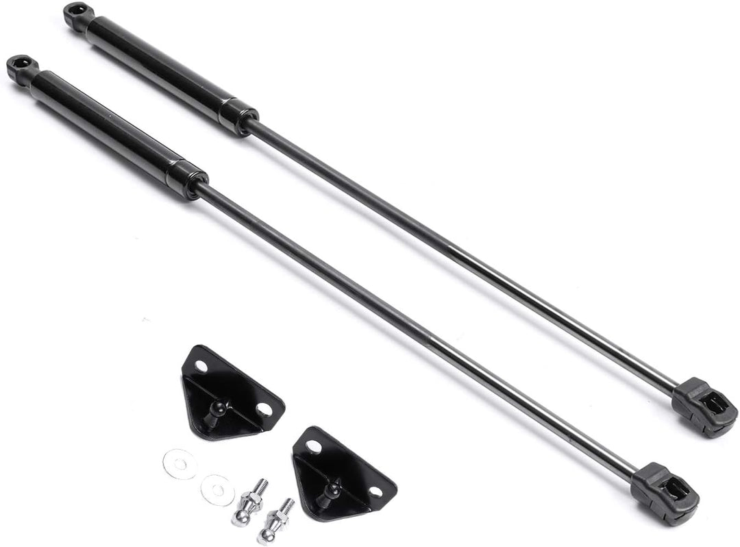 LFOTPP Motorhauben Gasfeder für T-Roc, Schwarze Gasdruckfeder Motorhaube, 2 Stück