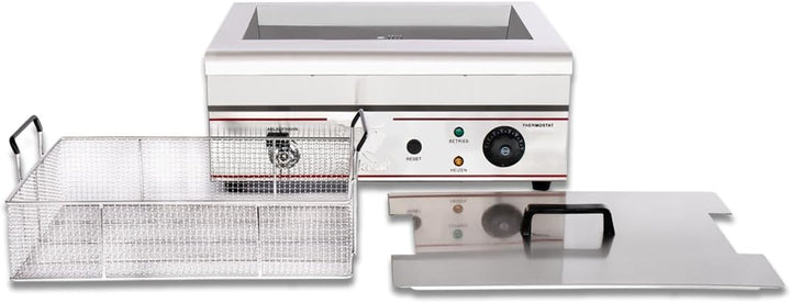 Beeketal 'BWF-181P' Profi Gastronomie Kaltzonen Fritteuse/Fettbackgerät (18 Liter Volumen für max. 1