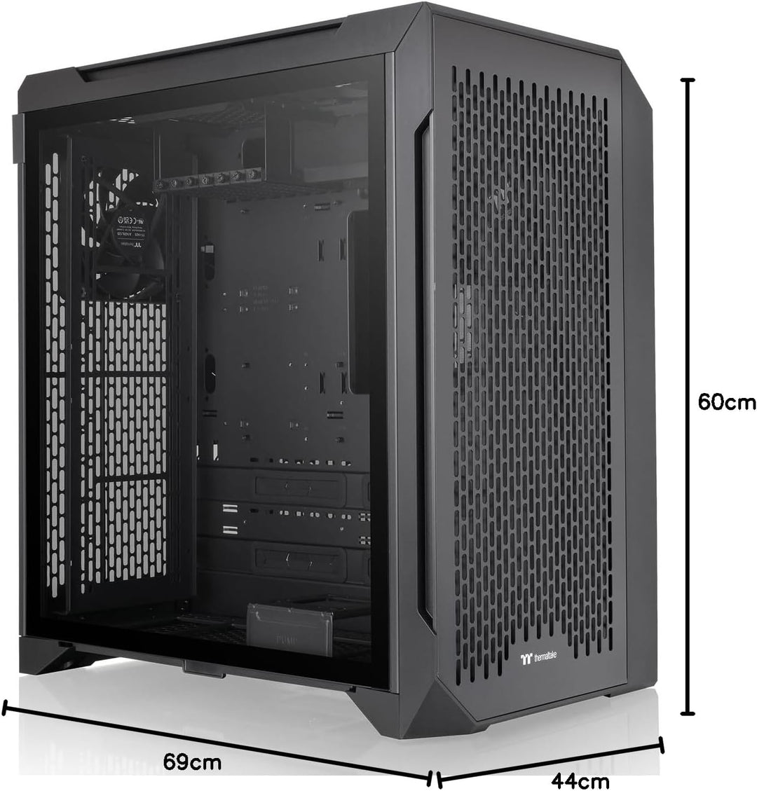 Thermaltake CTE C700 Air | E-ATX Full Tower Chassis | Black AIRFLOW C700 Schwarz, AIRFLOW C700 Schwa