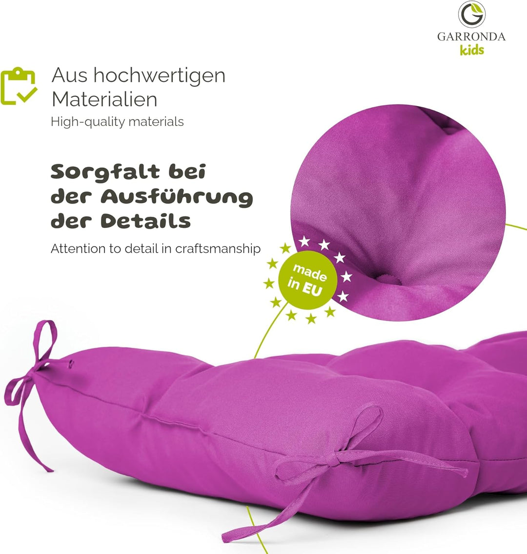 Kissen für Kletterbogen Montessori Spielzeug ab 1 Jahr GD-0063 (Dunkelrosa Kissen für Kletterbogen),