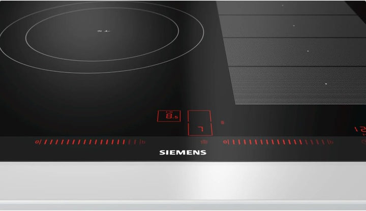 Siemens EX675LJC1E Hob Black Integrated with Hob (Black, Built-in, with Induction Plate, 19 cm, 2.2