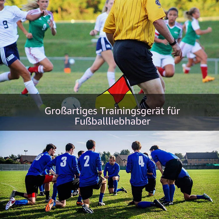 Fussball Tornetz 3x2m, Robustes Trainingsnetz für Fussballtore, Ersatznetz mit Einfacher Montage, We