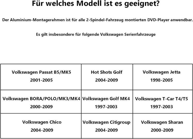 Auto Radio Montage Rahmen 2DIN Doppel Metallrahmen Halterung Faszienmontageset für Doppel DIN Auto R