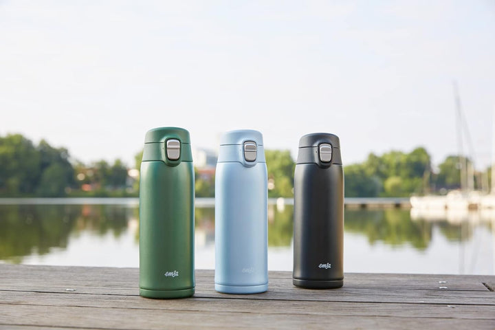 Emsa N21517 Travel Mug Light Isolierbecher | Fassungsvermögen: 0,4 L | extra-schlankes Format | Leic
