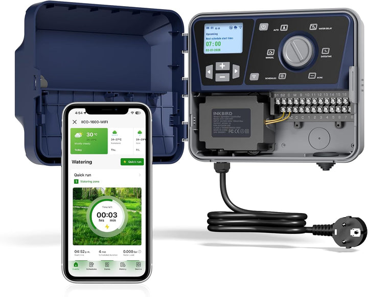 Inkbird IICO-1600-WIFI Programmierbarer Controller, App-Überwachung