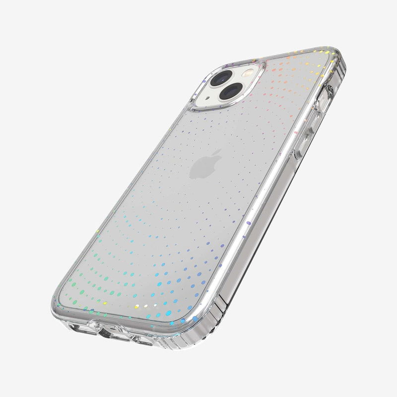 tech21 T21-8955 Evo Sparkle für iPhone 13 - Schimmernde Handyhülle mit 3,6 m Multi-Drop-Schutz, stra