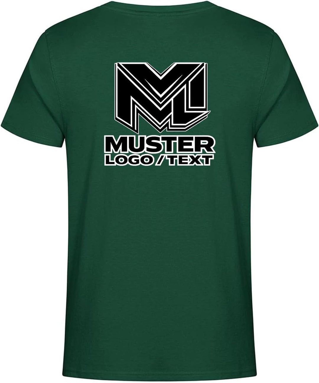 Herren Strapazierfähiges Workwear T-Shirt personalisierbar mit Logo oder Text | 60% Baumwolle 40% Po
