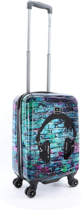 SAXOLINE Headphone harde handbagage, 55 cm, Bedruckt