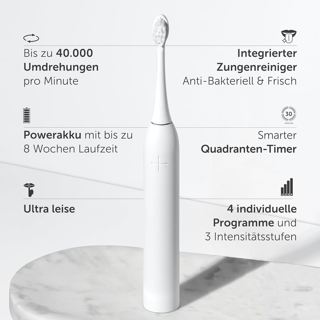 Wondersmile Munddusche PRO - Testsieger 2024-100 Tage risikofrei testen - SmoothFlow-Technologie für