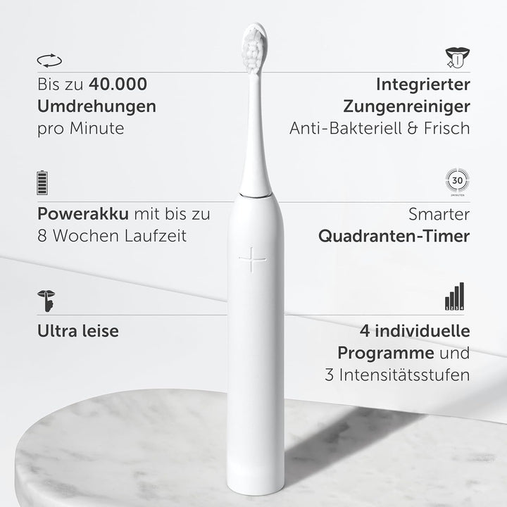 Wondersmile Munddusche PRO - Testsieger 2024-100 Tage risikofrei testen - SmoothFlow-Technologie für